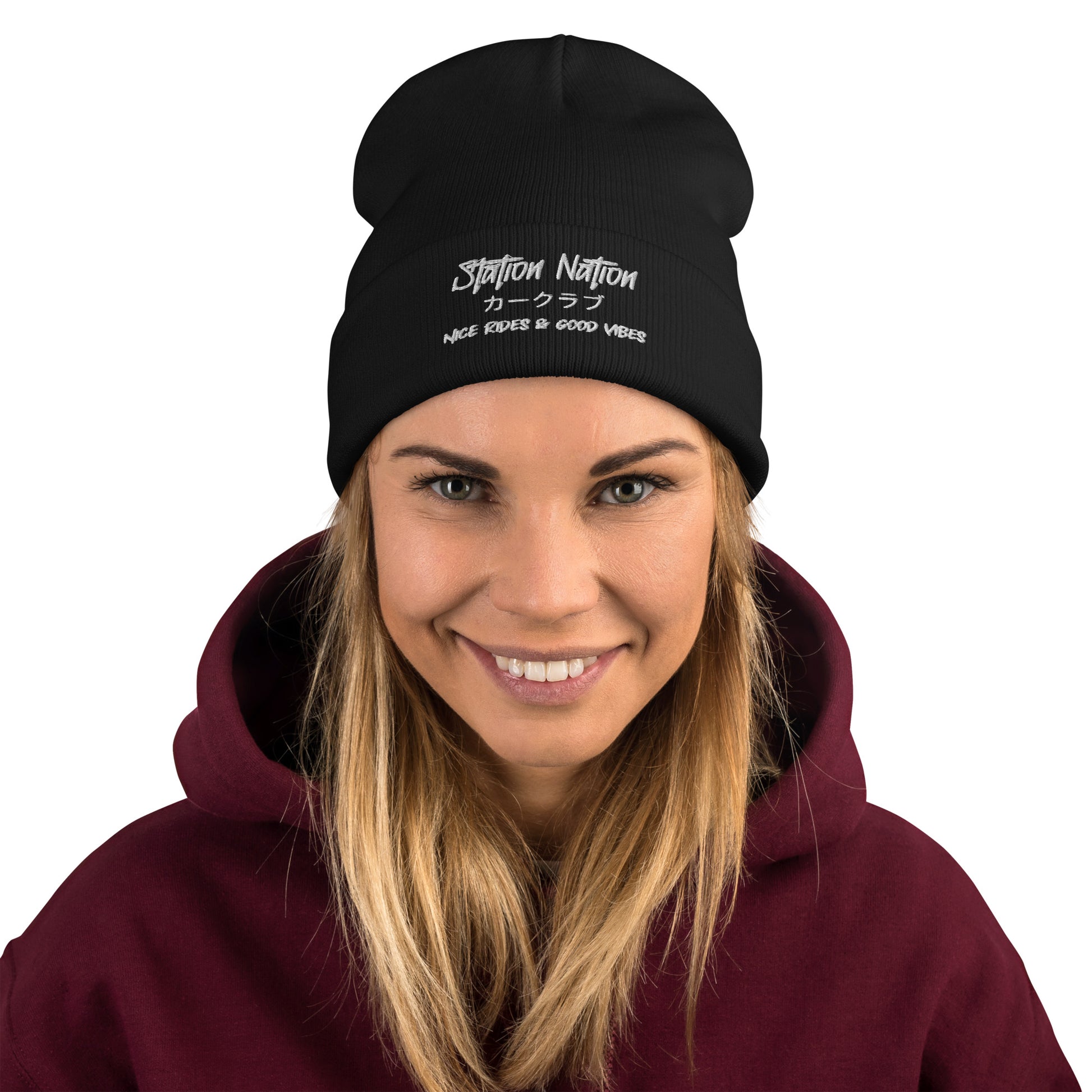 Embroidered Beanie The Night Shift Performance Street Gear by The Night Shift Automotive Apparel
