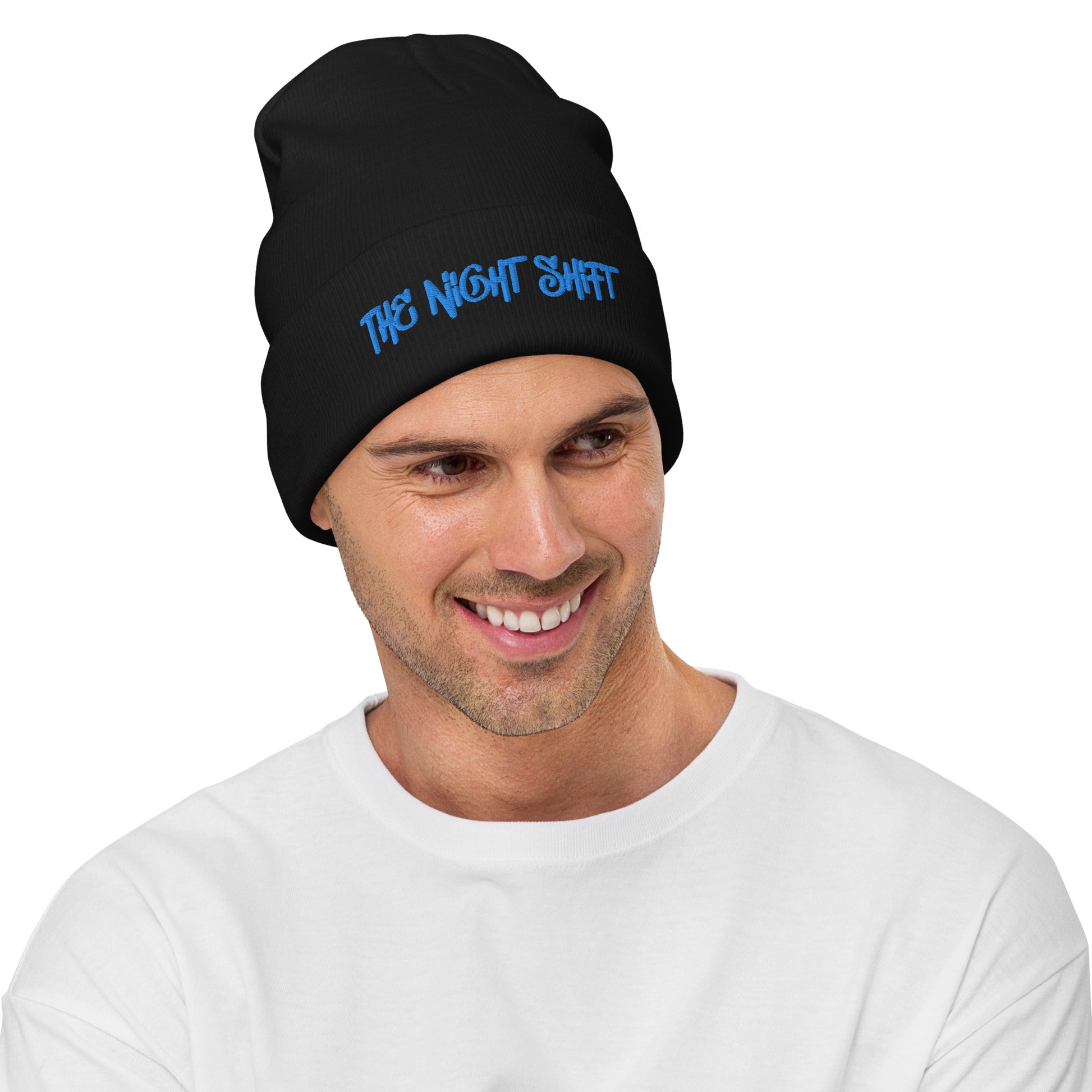 Embroidered Beanie The Night Shift Performance Street Gear by The Night Shift Automotive Apparel