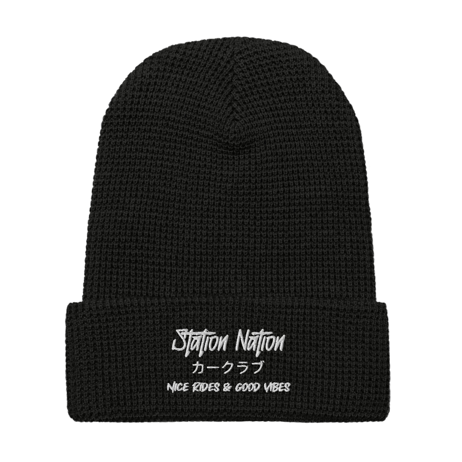 Waffle Beanie Default Title The Night Shift Performance Street Gear by The Night Shift Automotive Apparel